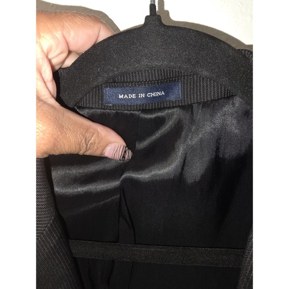 Ralph Lauren Pinstripe 2 Button Wool Blend Blazer Sports Coat Jacket - Picture 9 of 13